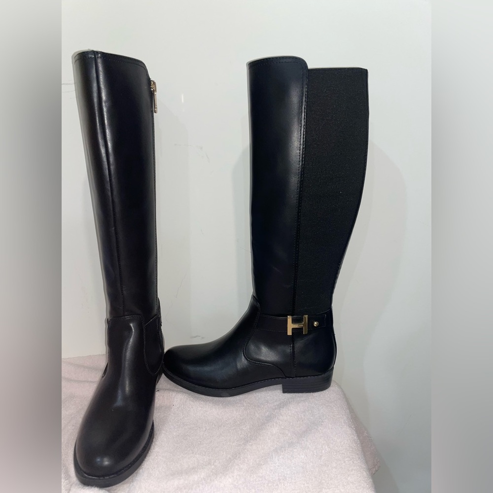 Tommy Hilfiger black boots